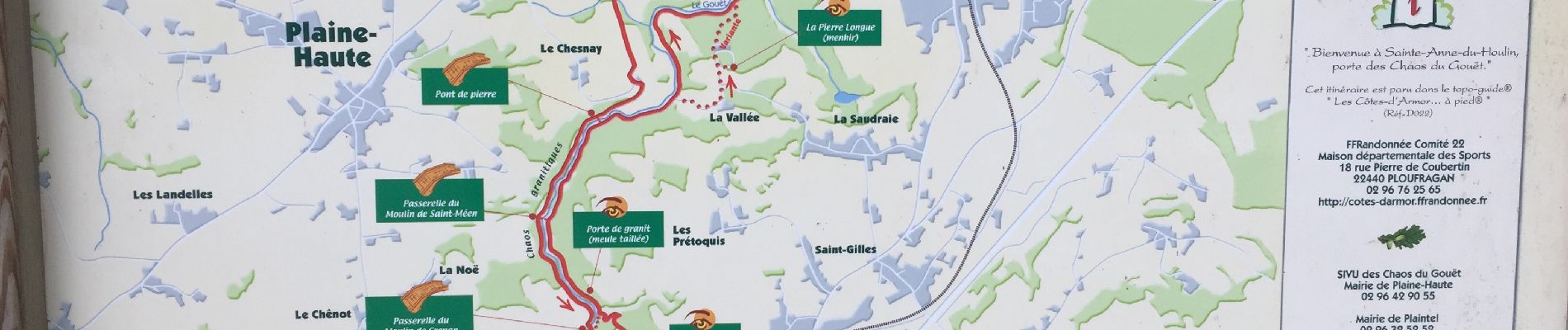 Tour Wandern Saint-Julien - Bretagne - Saint-Julien - Circuit du Gouët - Photo