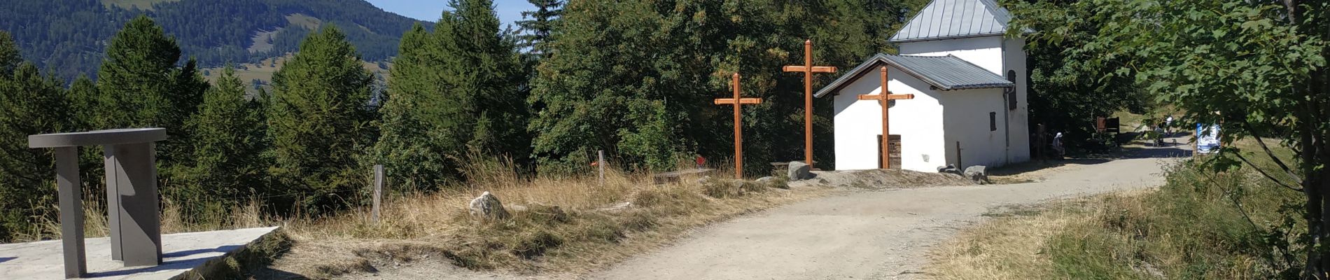 Randonnée Marche Valloire - VALLOIRE :télégraphe trois croix valmeinier - Photo