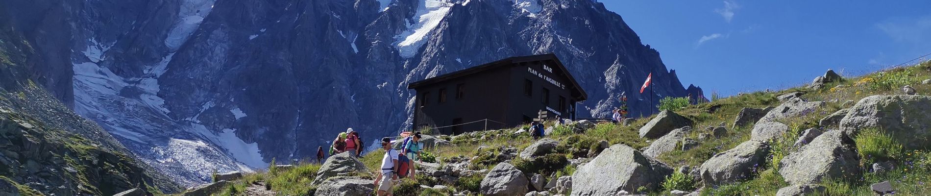 Tour Wandern Chamonix-Mont-Blanc - CHAMONIX ... du Plan de l'Aiguille au Montenvers.  - Photo