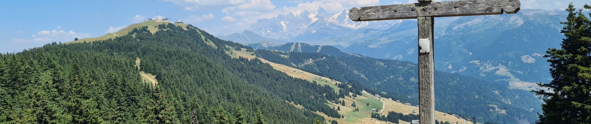 Trail Walking Villard-sur-Doron - La Croix de Coste depuis le hameau du Beaufortain - Photo