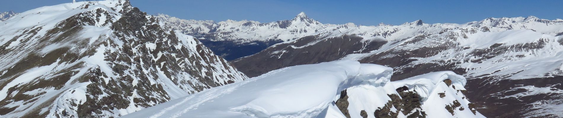 Percorso Sci alpinismo Molines-en-Queyras - Pic Traversier - Photo
