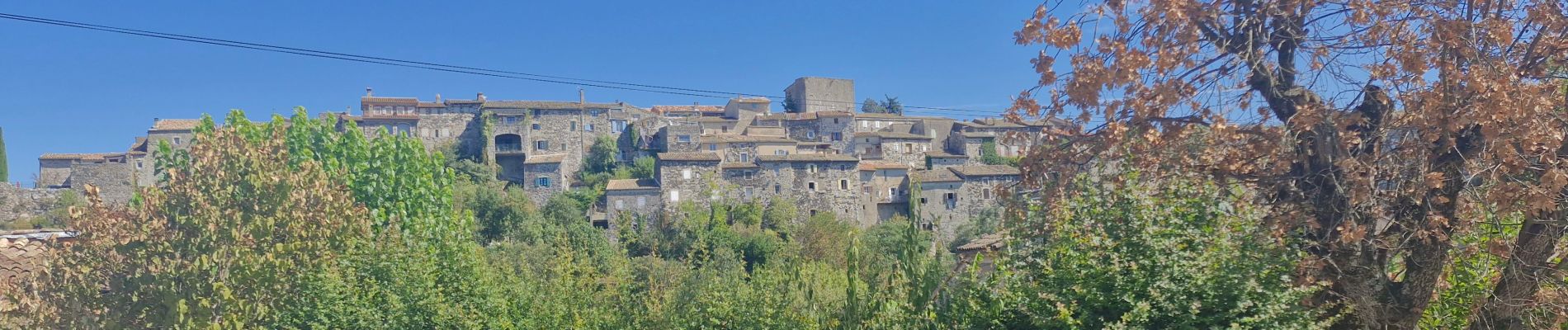 Tour Wandern Chomérac - Chomerac Les 2 Vallées 14km. - Photo