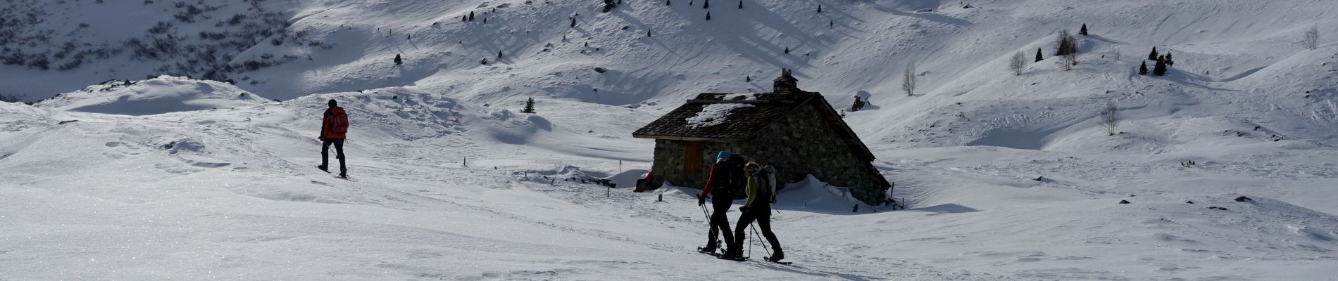 Tocht Sneeuwschoenen Les Allues - Méribel-G1 - Photo