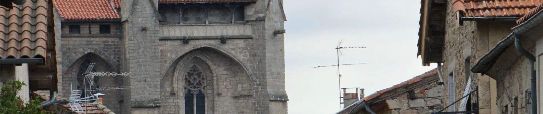 Percorso Marcia La Chaise-Dieu - La Chaise-Dieu Ouest, les meilleurs points de vue sur l'abbatiale  - Photo