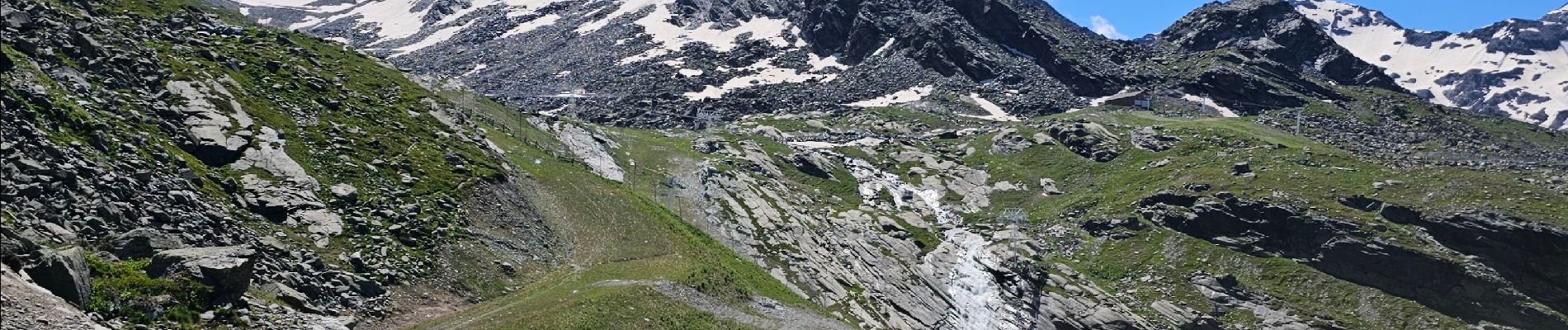 Randonnée Marche Les Belleville - Val Thorens, lac de Montaulever, Mont de la Chambre, Val Thorens  - Photo