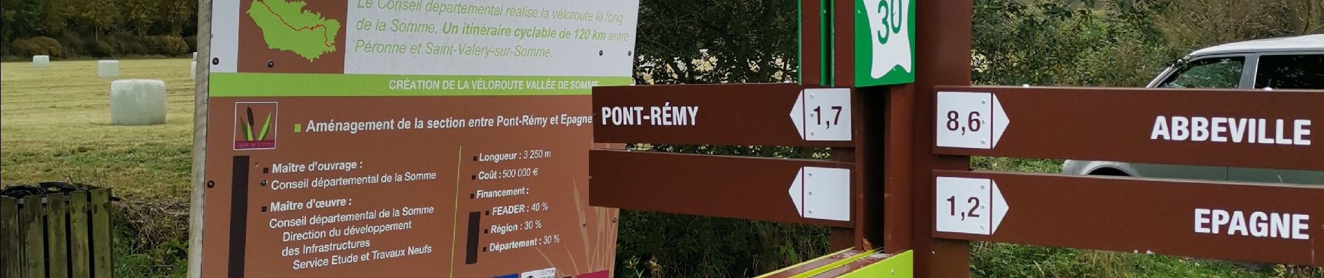 Trail Walking Eaucourt-sur-Somme - Erondelle/Pont-Remy  - Photo