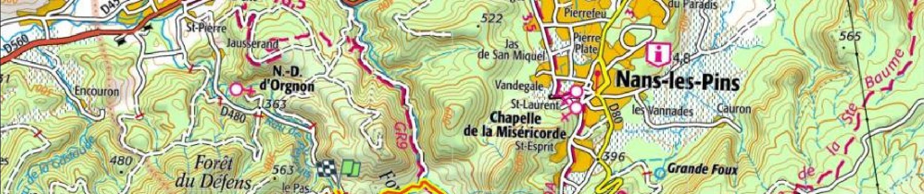 Tour Wandern Saint-Zacharie - Source de l'Huveaune 130m+ depuis St Zacharie - Photo