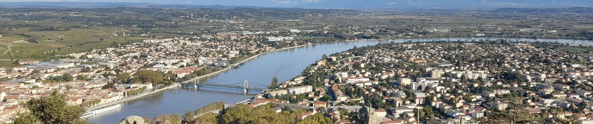 Tour Wandern Tournon-sur-Rhône - Tournon chemin St Joseph - belvédère de Pierre - Photo