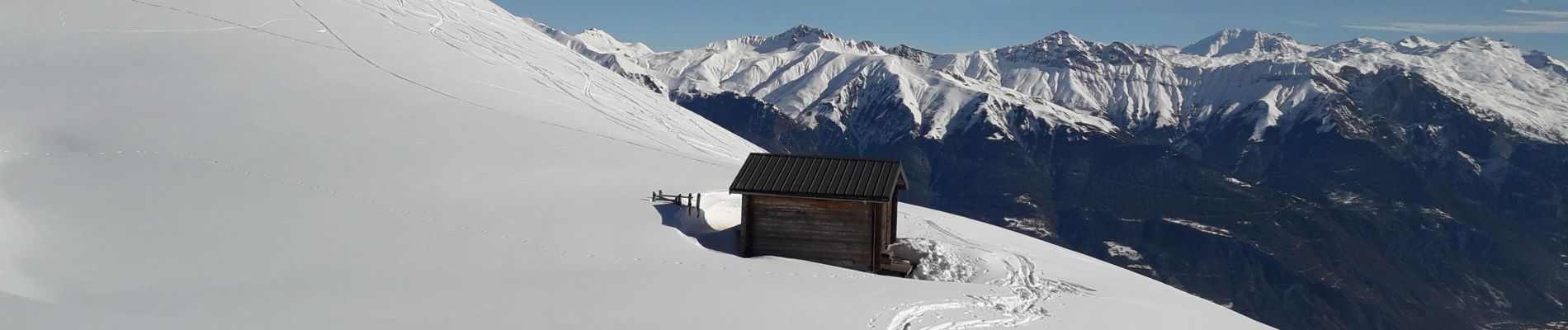 Randonnée Raquettes à neige Fontcouverte-la-Toussuire - la Toussuire  - cret Morandet -le grand Truc  - Photo