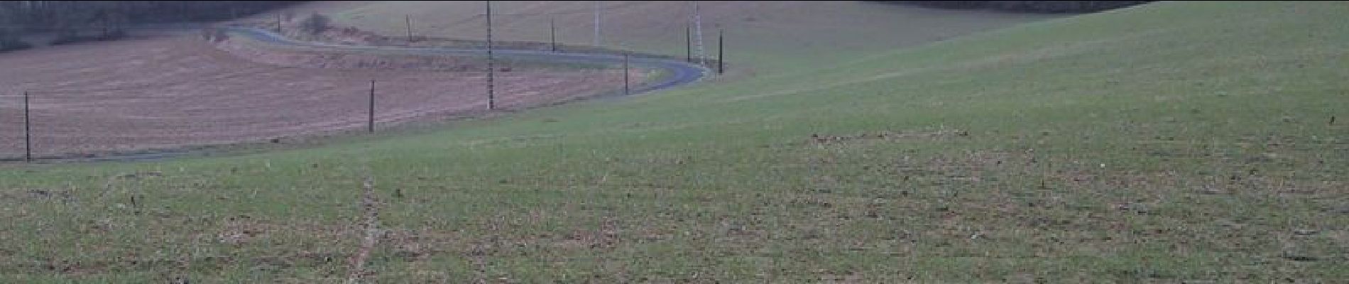 Tocht Lopen Gauré - Découverte sur bitume - Photo