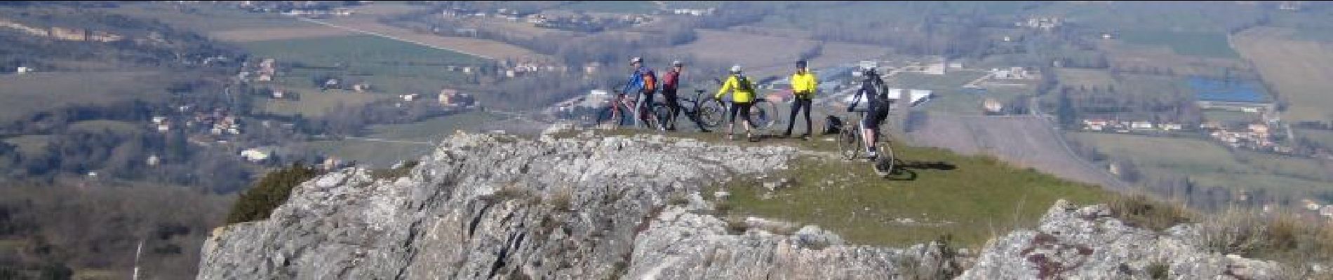 Trail Mountain bike Dourgne - Dourgne - Montagne Noire - Photo