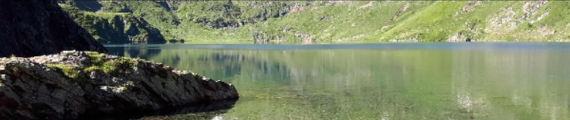 Point d'intérêt Beaucens - lac bleu - Photo