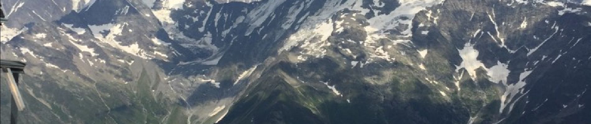 Tocht Fiets Les Contamines-Montjoie - mont jolie par combaz et descente par l épaule  - Photo