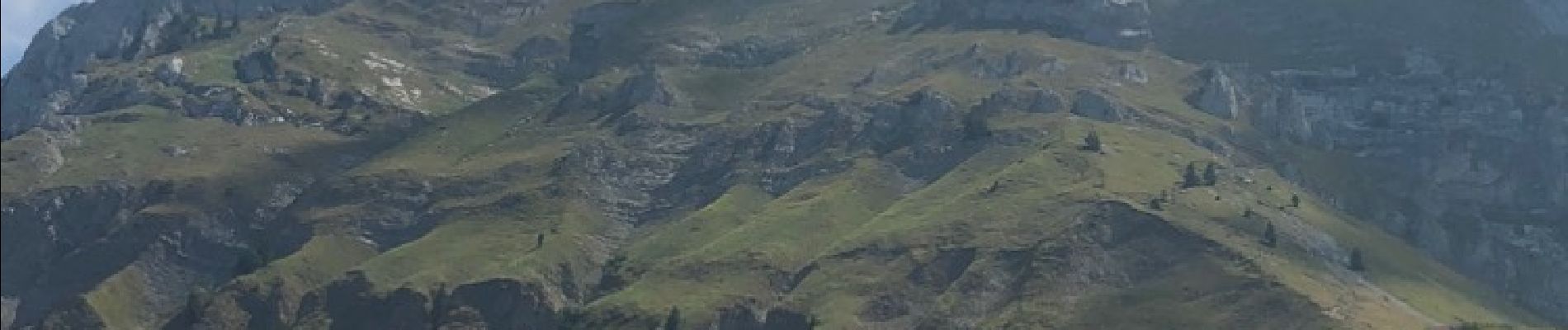 Randonnée Marche Talloires-Montmin - Col de Forclaz, départ parapente,chalet de l'aulp et retour  - Photo