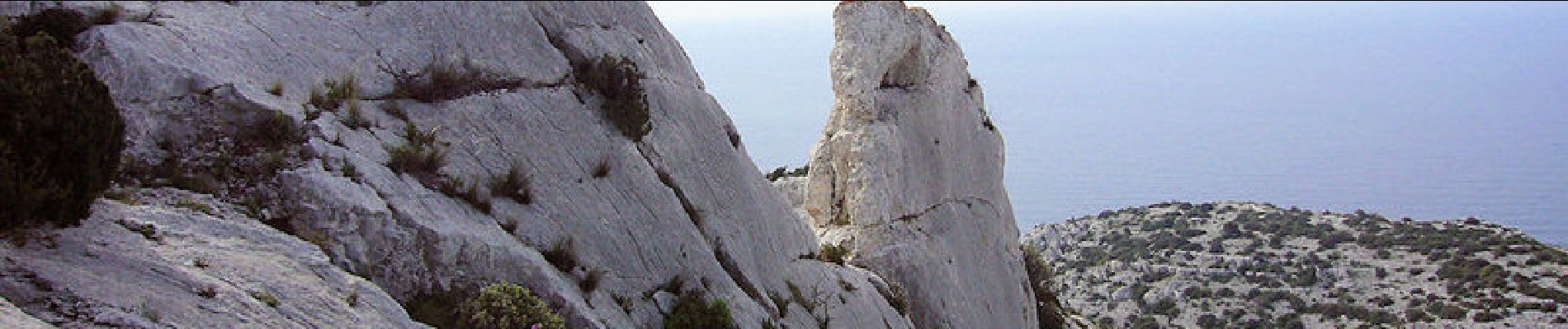 Tour Wandern Marseille - Le Cap Gros depuis la Gardiole par les escaliers - Les Calanques - Photo
