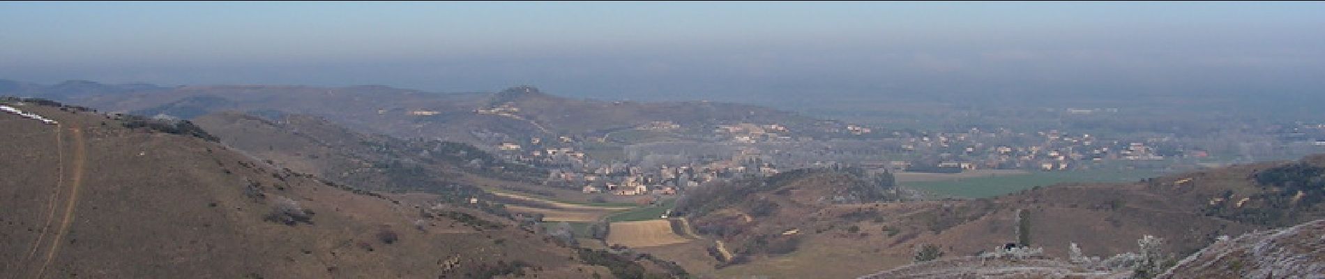 Percorso Marcia Villeneuve-la-Comptal - Col de Samson - Photo