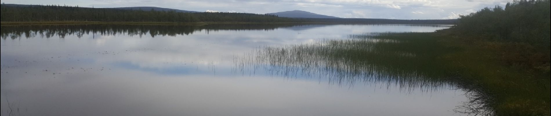 Tocht Sneeuwschoenen Kittilä - cap nord jour 8 Kittila à Kuivasalmi - Photo