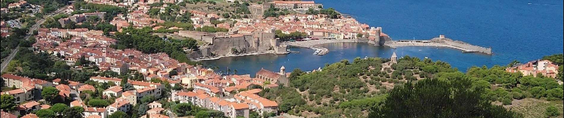 Percorso Marcia Collioure - Collioure - N-D Consolation-Fort St Elme - 13.2km 450m 3h25 (40mn) - 2018 09 14 - Photo