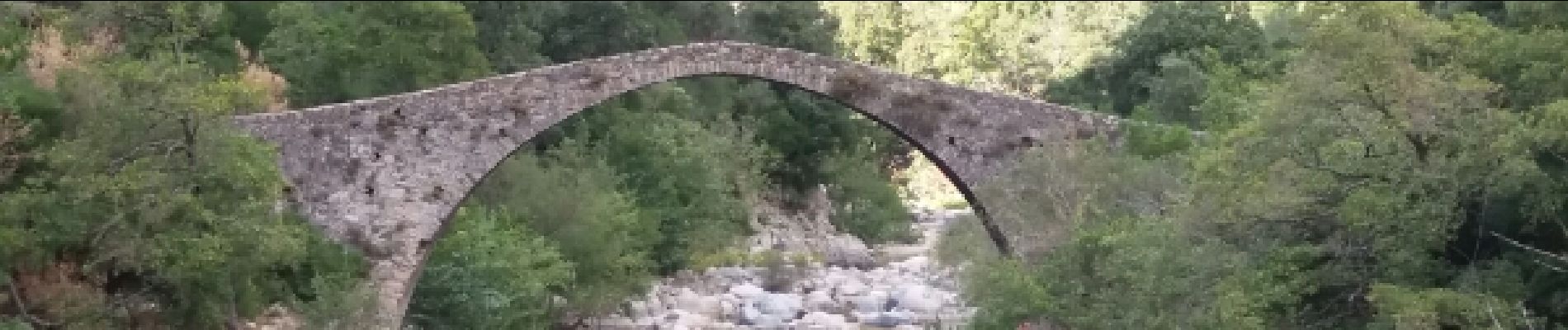 Tocht Stappen Ota - boucle des deux ponts des gorges de Spelunca - Photo