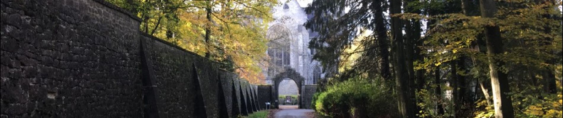 Tour Wandern Anhée - Balade de l'abbaye de Maredsous à Ermeton-sur-Biert - Photo