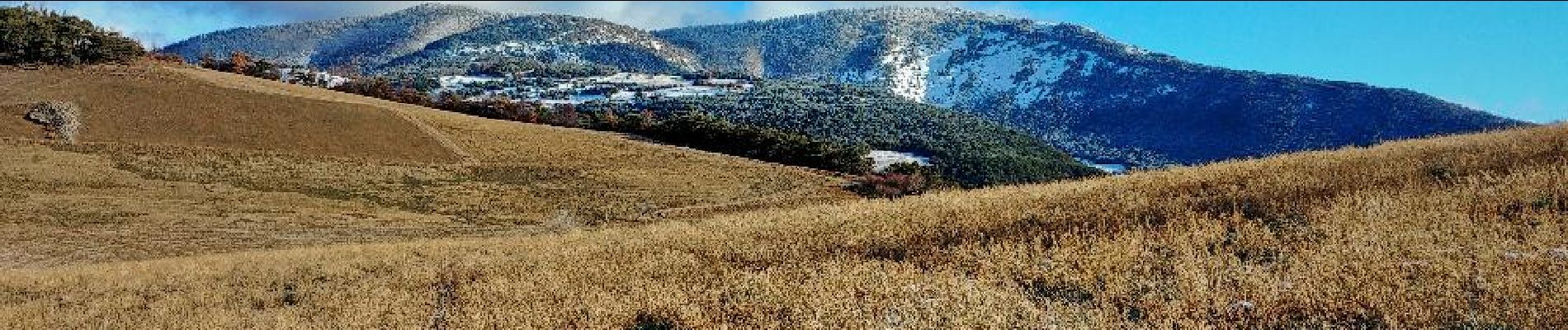 Point d'intérêt Théus - Vue sur le Mont Colombis - Photo