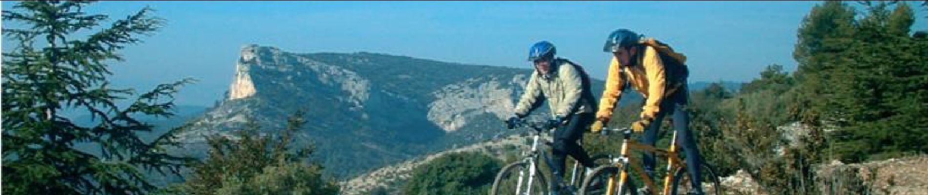Tour Mountainbike Cheval-Blanc - Les balcons de Mérindol  - Photo