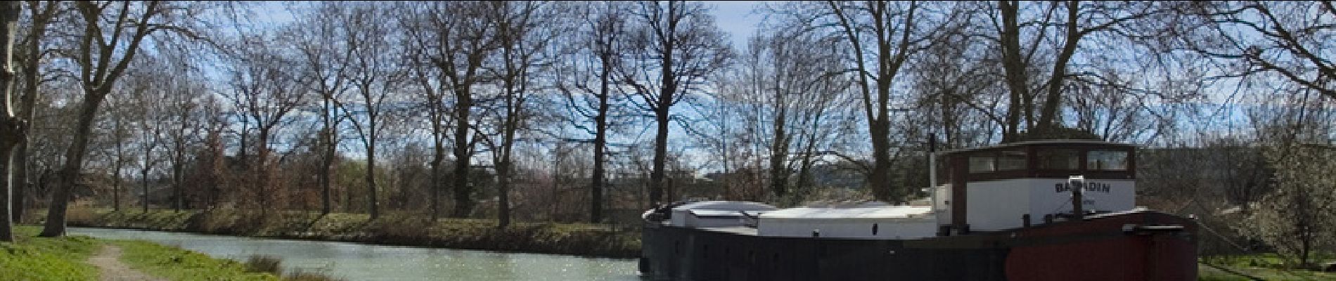 Tocht Stappen Gardouch - Canal du Midi - Ecluse de Laval - En Cassan - Photo