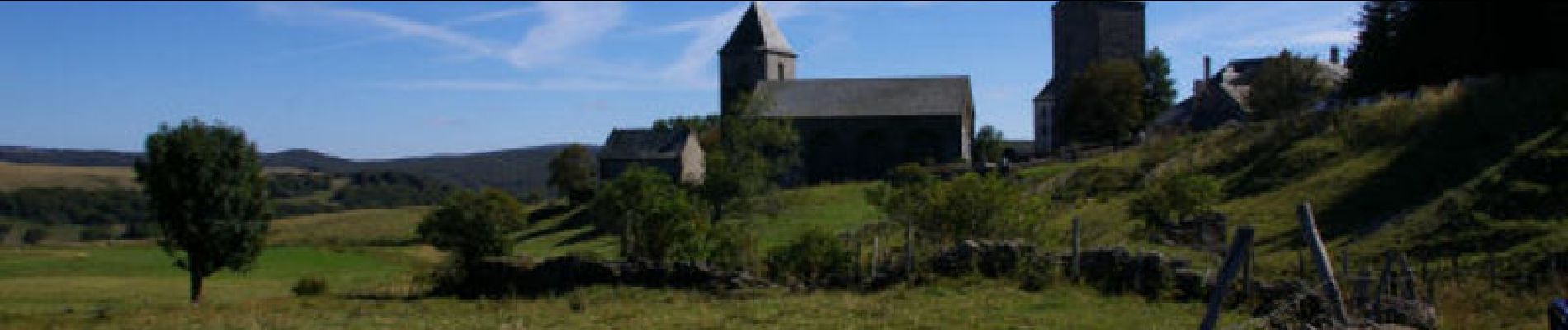 Tocht Stappen Prinsuéjols-Malbouzon - Les Gentianes - Aubrac - Chemin de St-Jacques de Compostelle - Photo