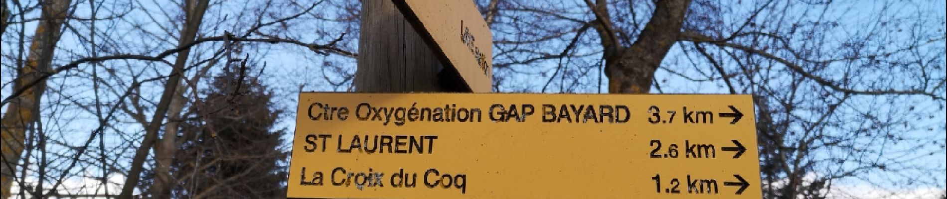 Tocht Stappen Laye - les Sagnes du Plateau de Bayard. (20-01-19)A prox - Photo