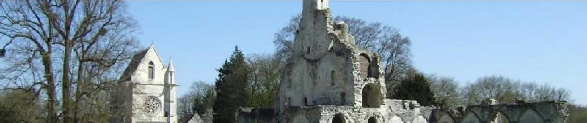 Percorso Marcia Fontaine-Chaalis - Abbaye de Chaalis en forêt d'Ermenonville - Photo