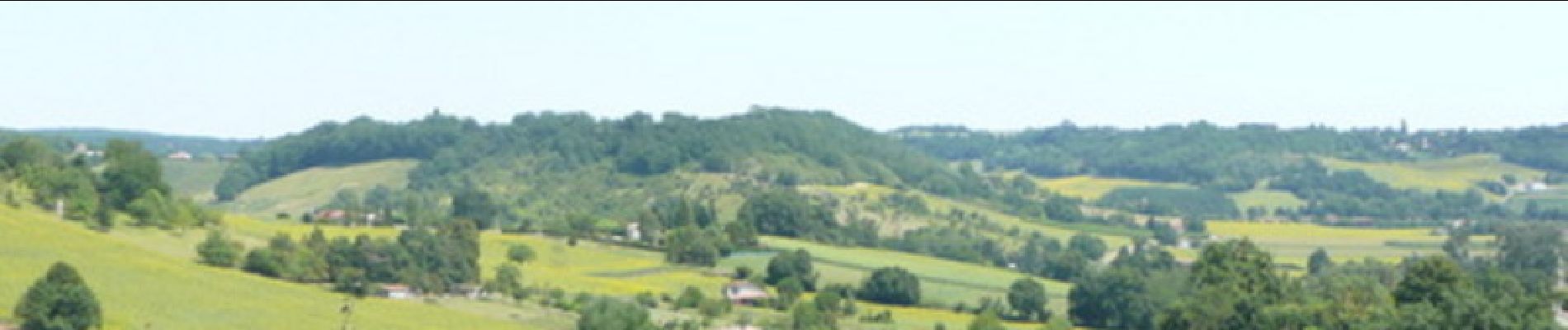 Tocht Stappen Bon-Encontre - Bon-Encontre, panorama sur la vallée de la Garonne - Pays de l'Agenais - Photo