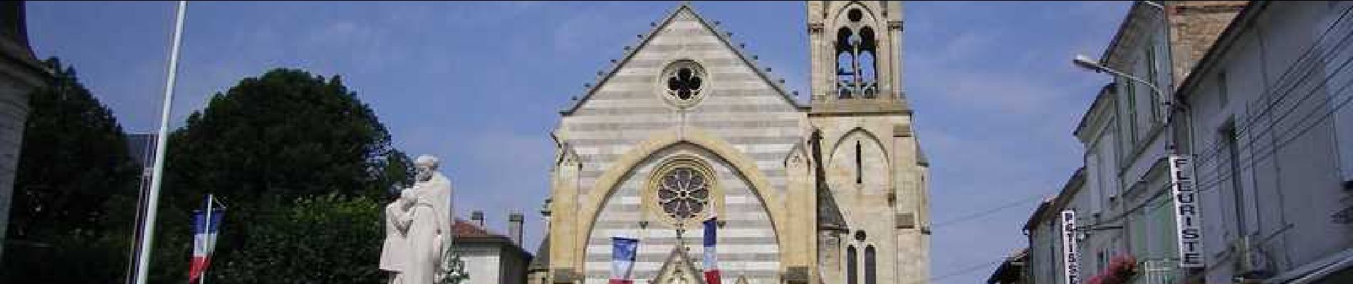 Tocht Stappen Aiguillon - Aiguillon, bastide française au confluent du Lot et de la Garonne - Pays de la vallée du Lot - Photo