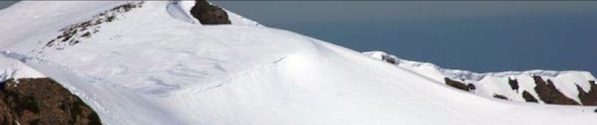 Tocht Sneeuwschoenen Artigue - Le Pic de Bacanère - Photo