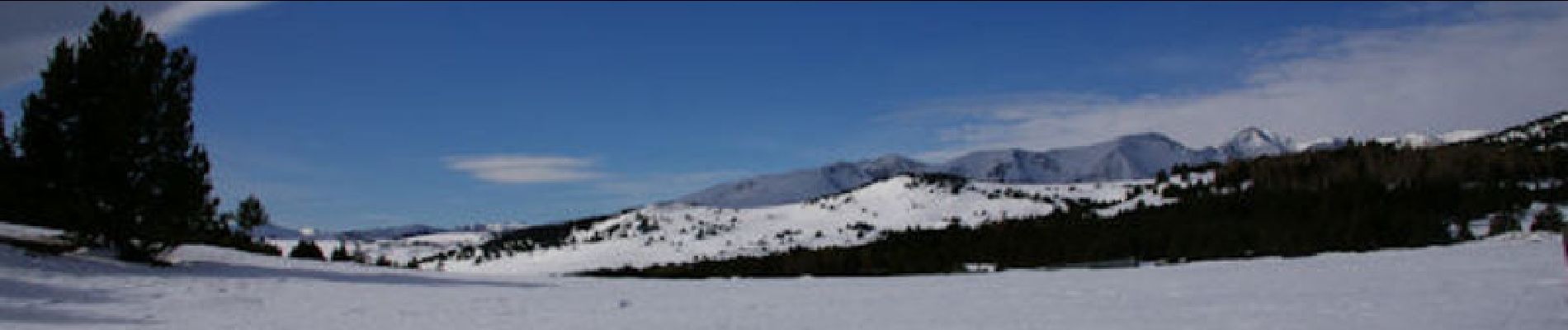 Tour Schneeschuhwandern Font-Romeu-Odeillo-Via - Les Airelles - Mollera dels Clots  - Photo