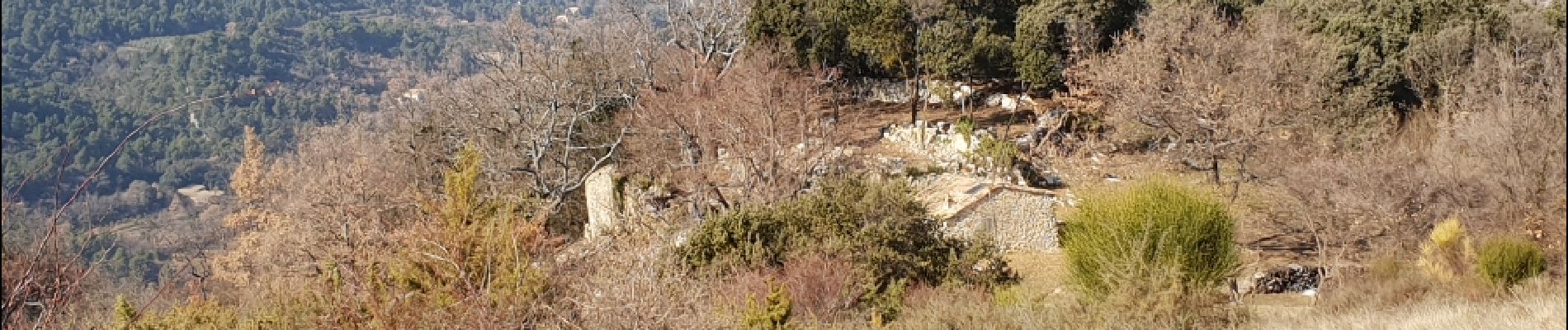 Tocht Stappen Le Barroux - crete arfugeyn - Photo