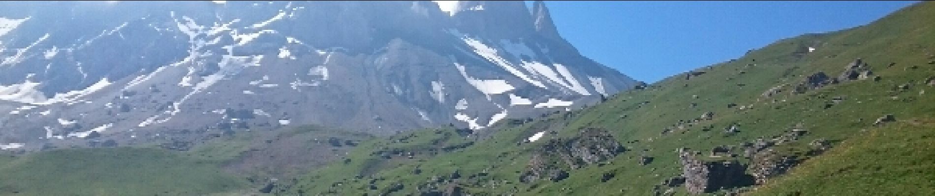 Tocht Stappen Albiez-Montrond - Crey aigu - Basse du Gerbier - Photo