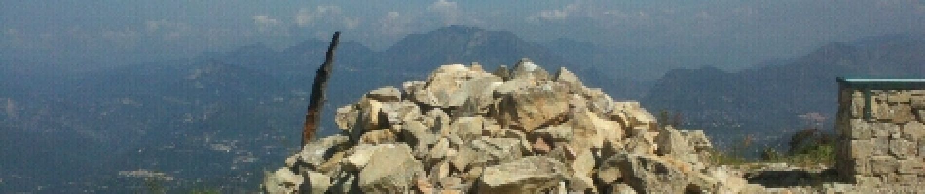 Tocht Lopen Aspremont - Entraînement Trail Mont Cima - Photo