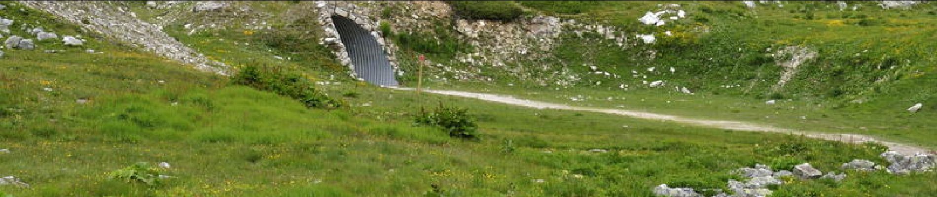 Percorso Mountainbike Champagny-en-Vanoise - Tunnel des Inversens - Belle Plagne - Photo