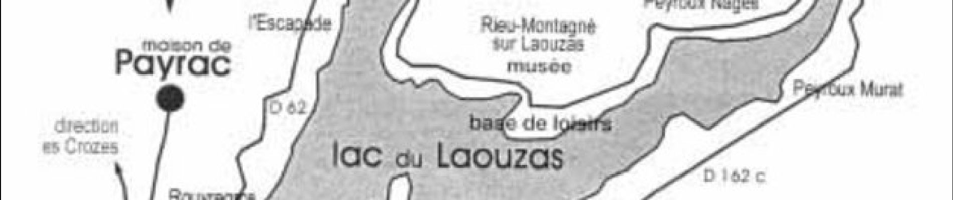 Percorso Marcia Nages - Tour du lac de Louazas - Rieu Montagné - Photo