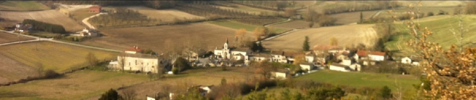 Randonnée V.T.T. Barguelonne-en-Quercy - Circuit sur les chemins blancs de Bagat - Balat en Quercy - Photo