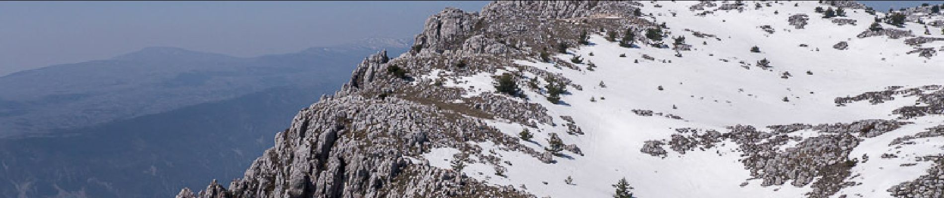 Trail Walking Gréolières - Traversée de la Montagne du Cheiron 1778m, depuis les Hautes Gréolières - Photo