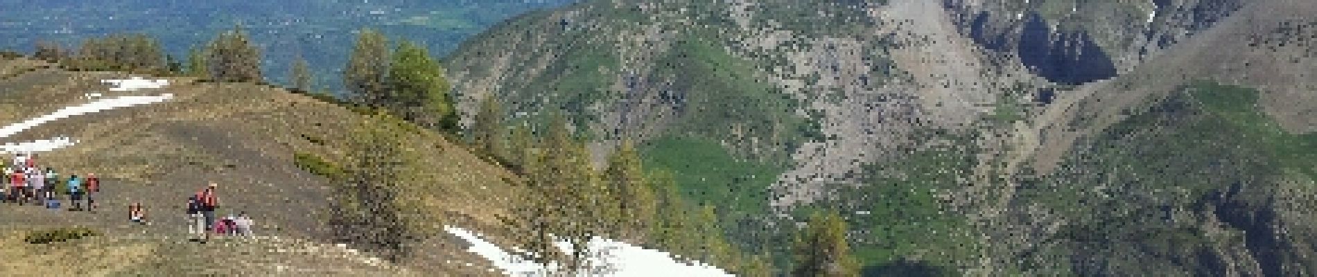 Randonnée Marche Ancelle - coders au dessus du Col de Moissière - Photo