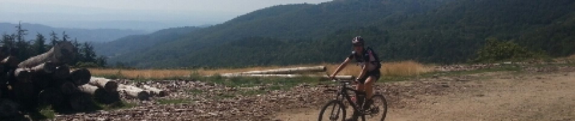 Tocht Mountainbike Joannas - roubreau col des langoustines la boule rocles roubreau - Photo