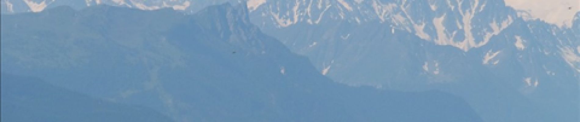 Point d'intérêt Ayent - Vue sur les alpes et le Mont Blanc - Photo