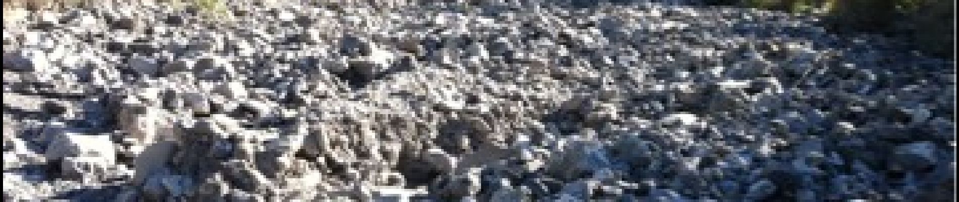 Point d'intérêt Théus - Le torrent du Vallauria à sec - Photo