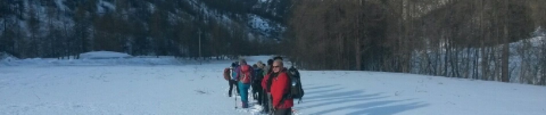 Tour Schneeschuhwandern Acceglio - maira village de chiavetta - Photo