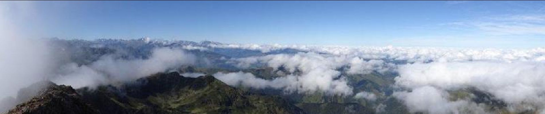 Tour Wandern Beaucens - Le Pic de Montaigu par les crêtes - Beaucens  - Photo