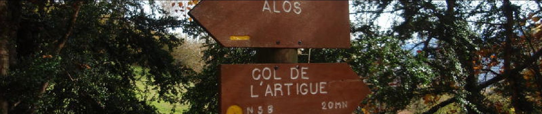 Trail Walking Alos - Le chemin de la Quère - Alos  - Photo