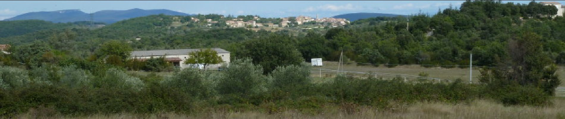 Tocht Stappen Bessas - Le Puy Lacher - Bessas - Photo