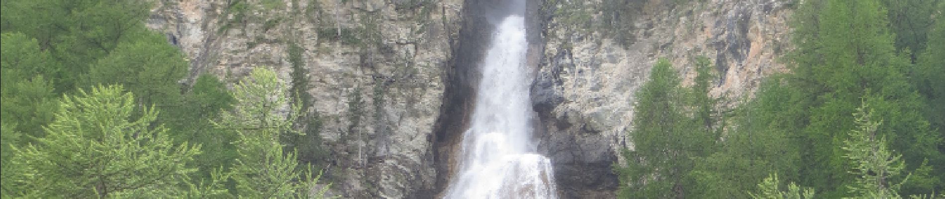 POI Ceillac - cascade de la Pisse - Photo